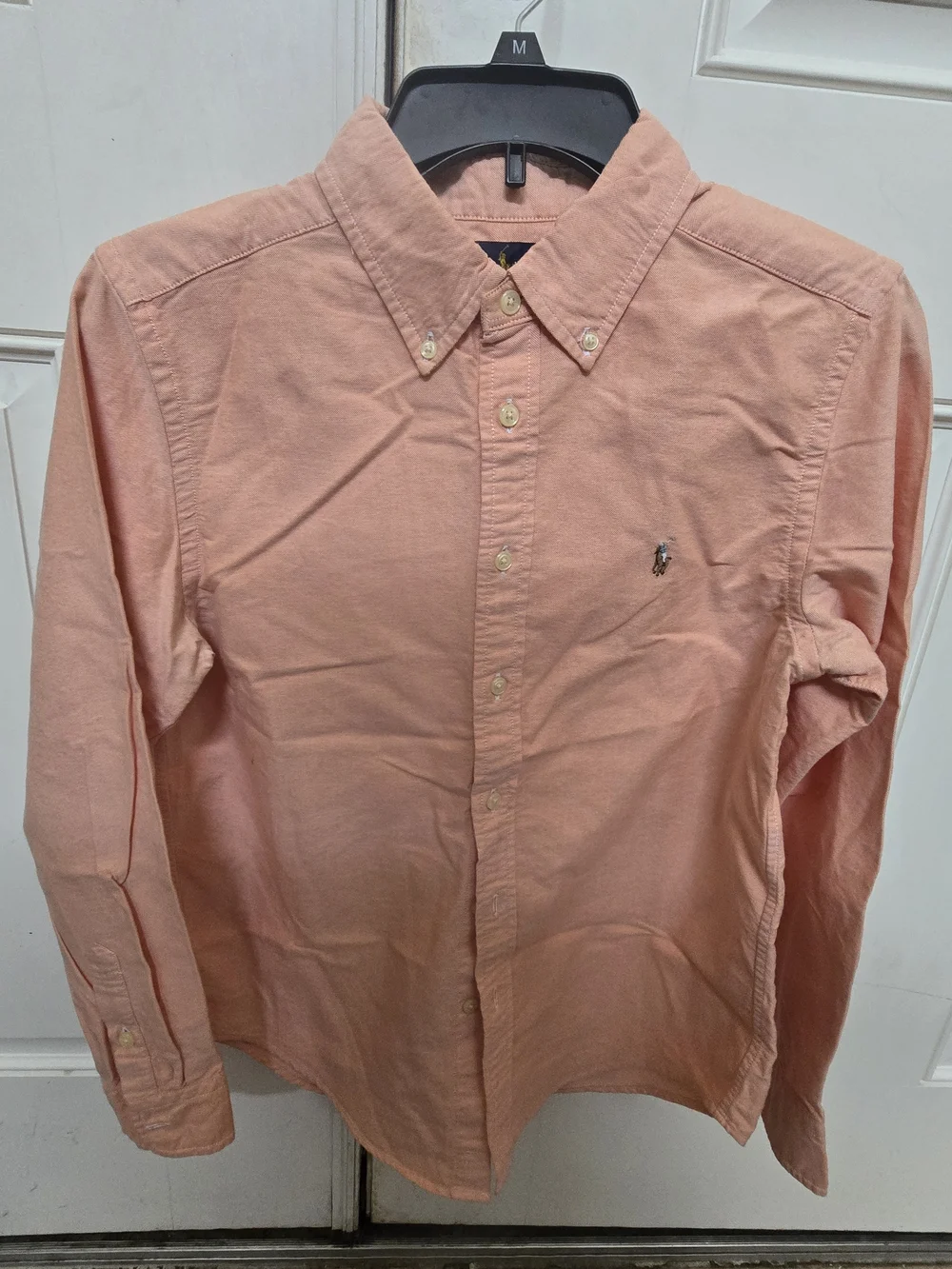 Ralph Lauren Boy's Light Salmon Button-Down Shirt